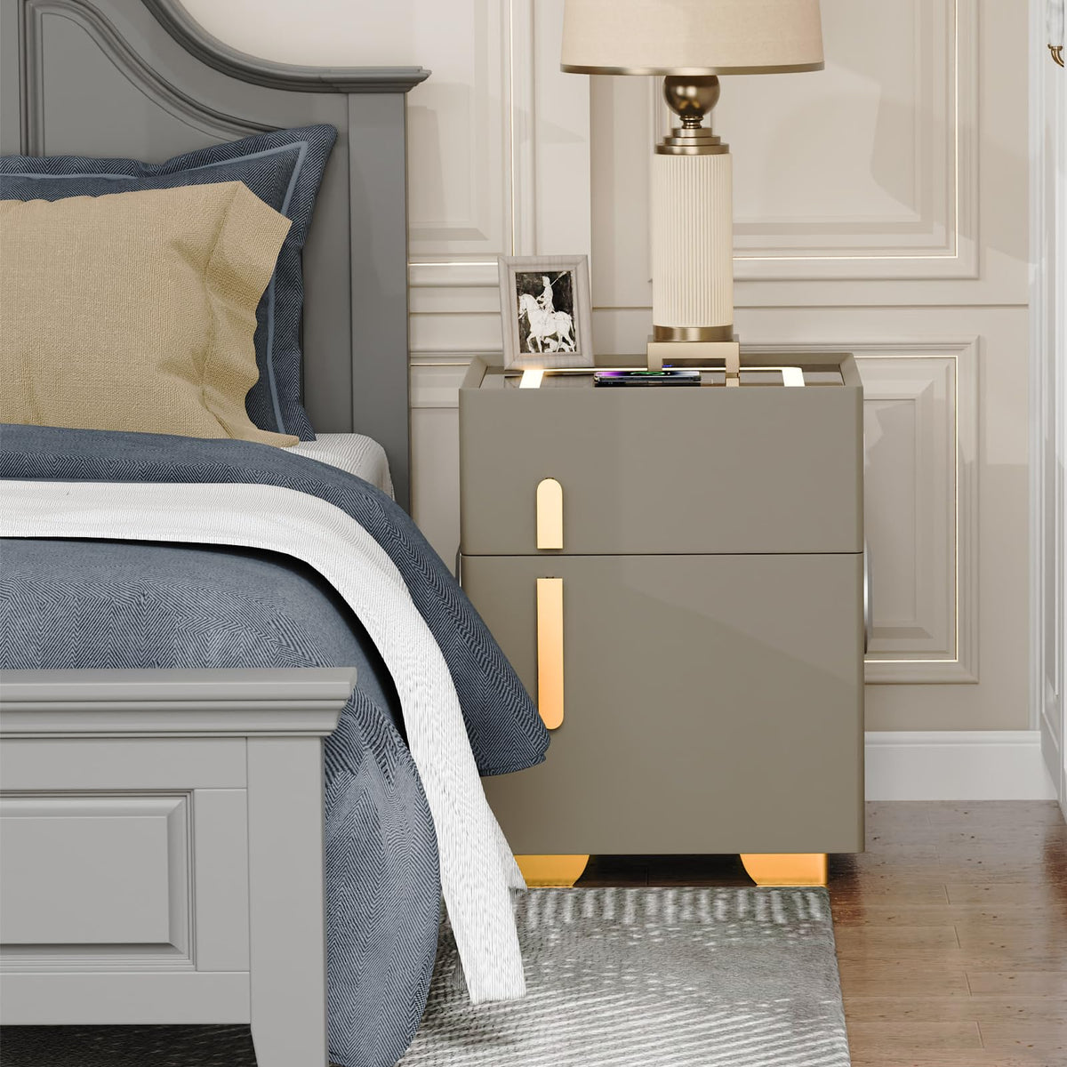 Nightstand with Wireless Charging G550452