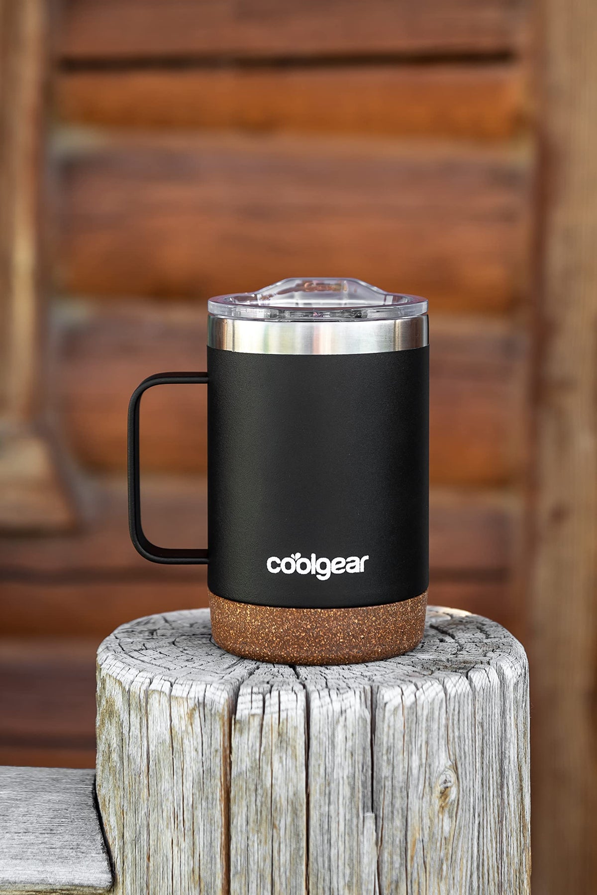 Stainless Steel Copper Lined Mug with Handle 2 Pack 16 oz I349
