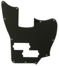 Black 3 Ply Short Scale Bass Guitar Pickguard F62076