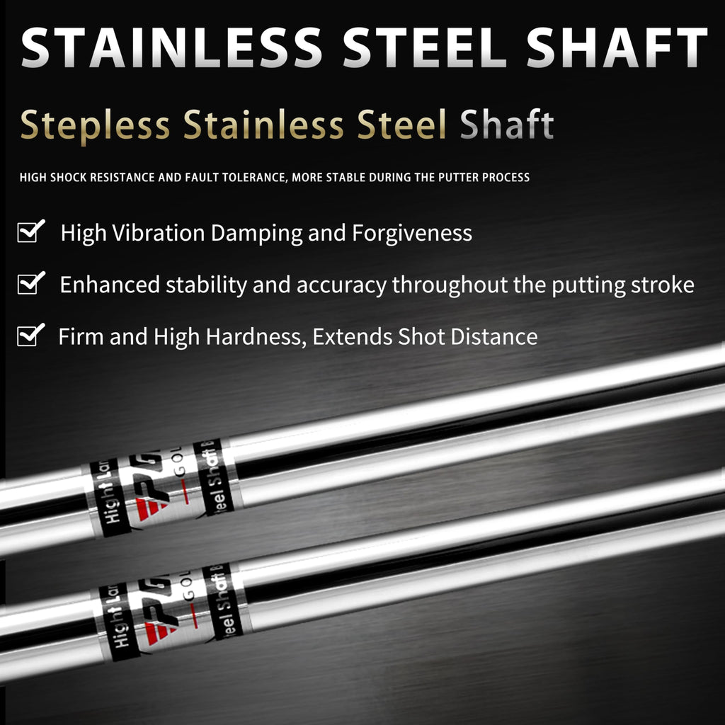 CNC-Milled Low-CG Golf Putter with Alignment Line & Oversized Grip H84396