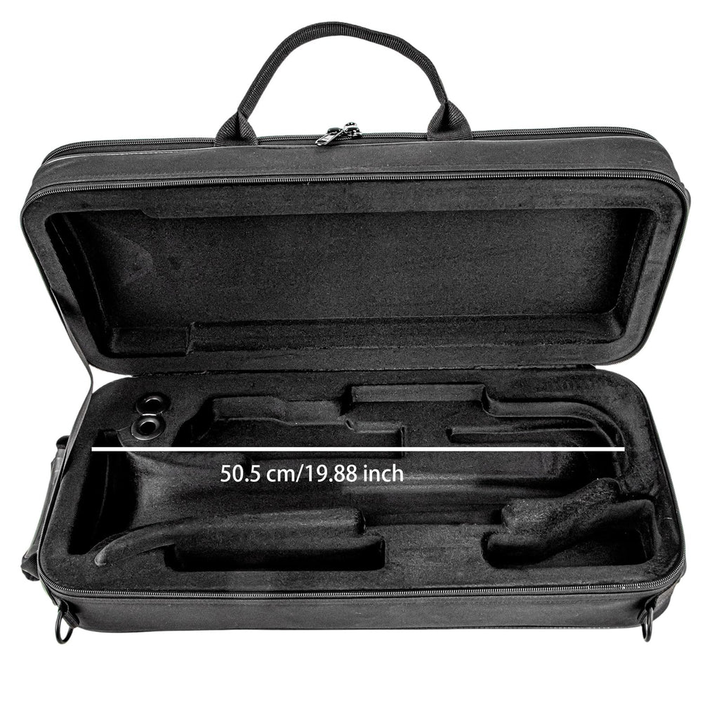 Lightweight BB Trumpet Hard Case with Backpack Straps C3150