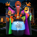 8FT Halloween Inflatable with Light Yard Decor G4334