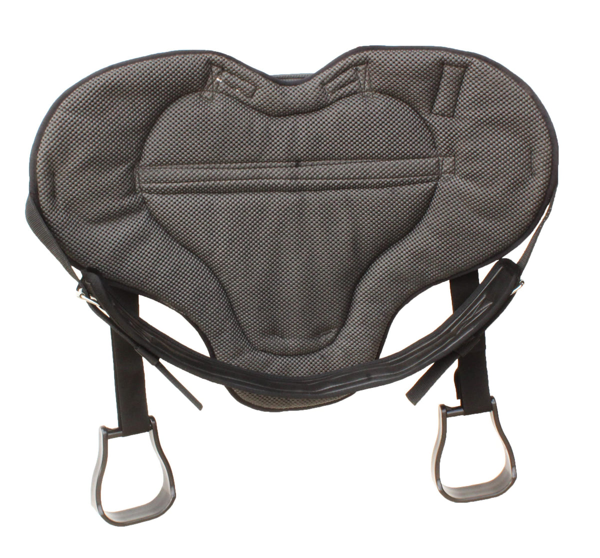 Lightweight Neoprene Padded Bareback Saddle Pad with Stirrups & Cinch S35386