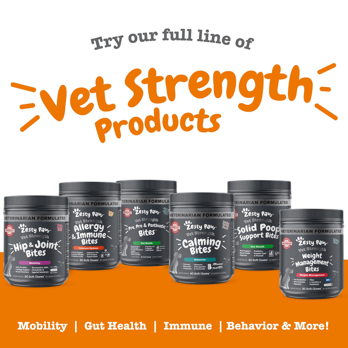 90 Count Dog Weight Management Supplement X97750