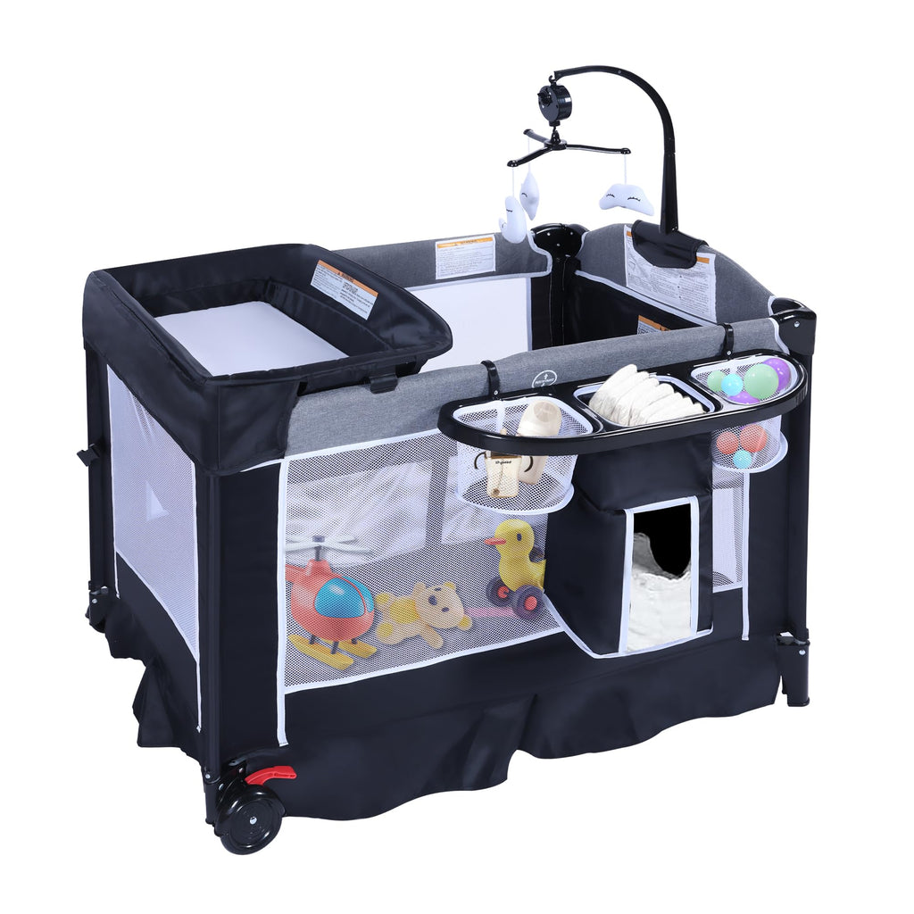 4 in 1 Portable Playard Baby Bassinet P10941