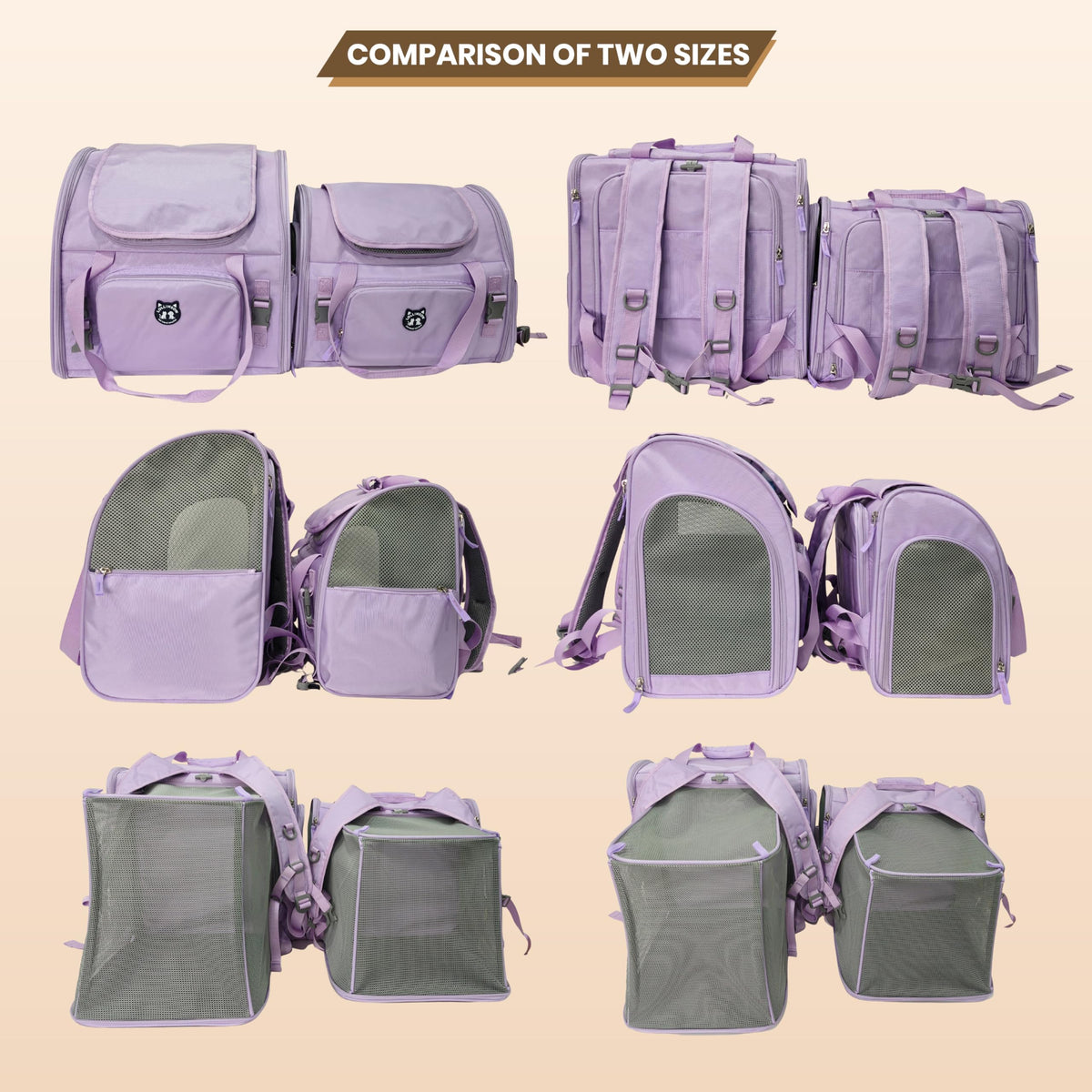 Expandable Large Cat Carrier Backpack P88800