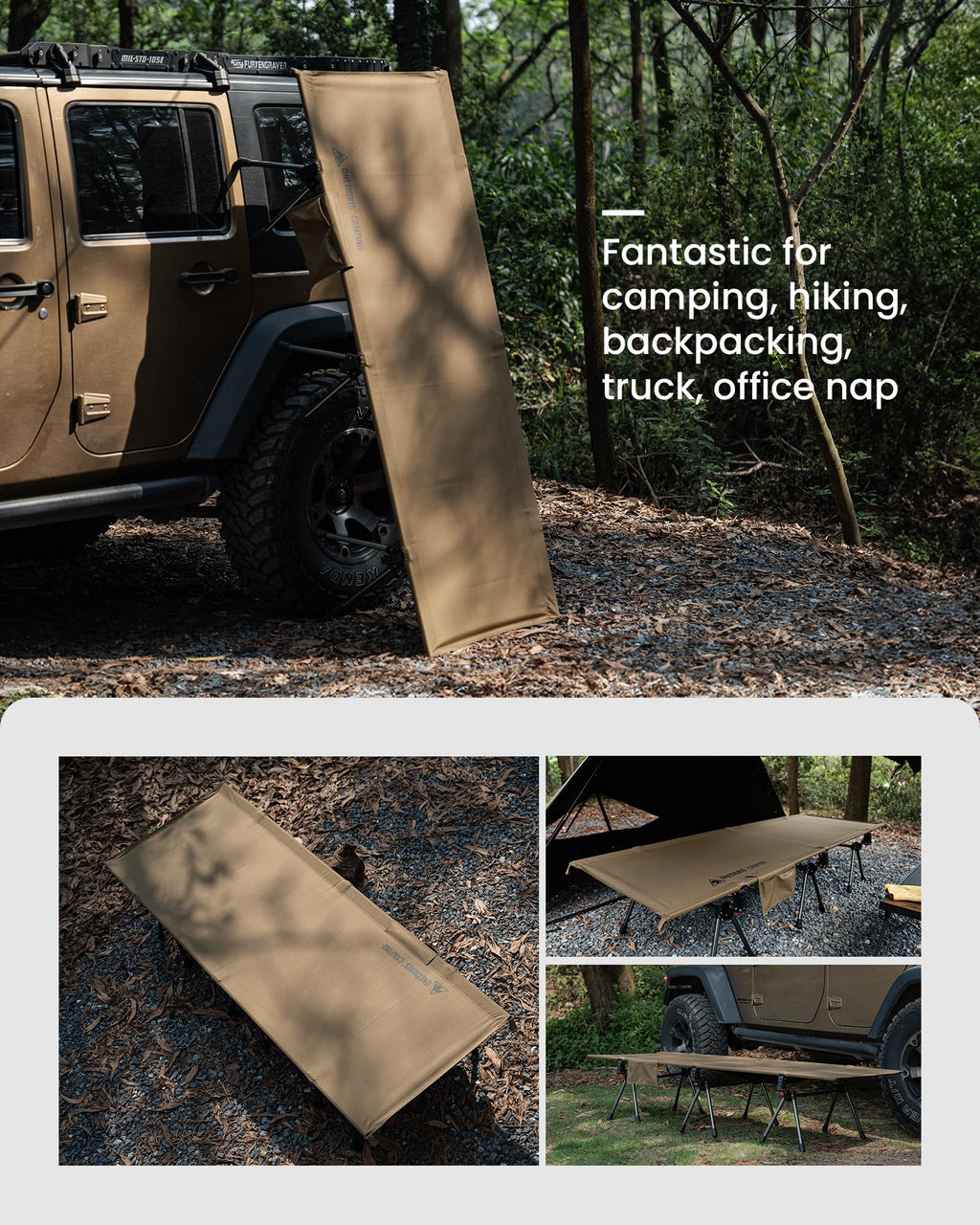 Height Adjustable Folding Camping Cot H8708