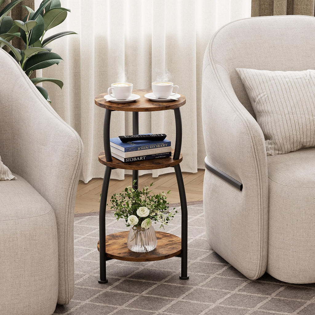 Round 3-Tier Side Table N8679